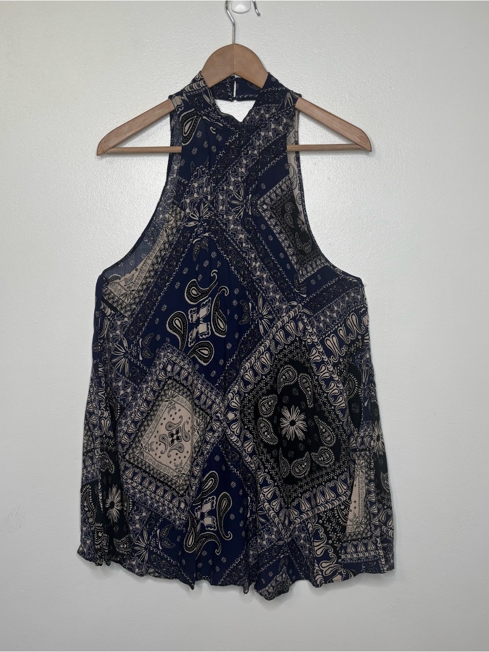 Intimately Free People Beaux Bandana Paisley Print Mini Dress - Picture 3 of 11